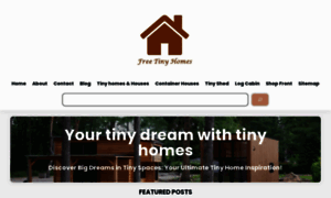 Freetinyhomes.com thumbnail
