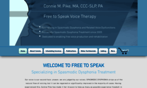 Freetospeakvoicetherapy.com thumbnail