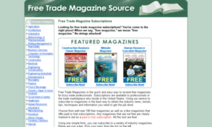 Freetrademagazinesource.com thumbnail