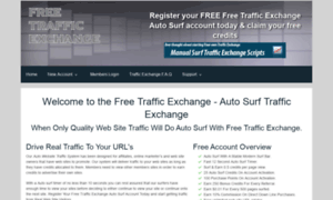 Freetrafficexchange.org thumbnail