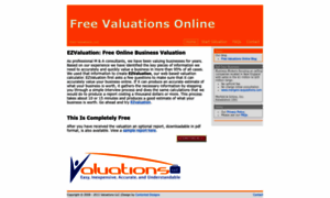 Freevaluationsonline.com thumbnail
