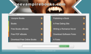 Freevampirebooks.com thumbnail