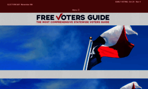 Freevotersguide.com thumbnail