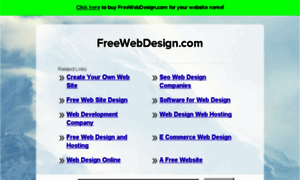 Freewebdesign.com thumbnail