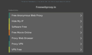 Freewebproxy.in thumbnail
