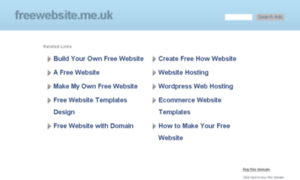 Freewebsite.me.uk thumbnail