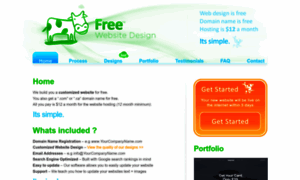 Freewebsitedesign.ca thumbnail