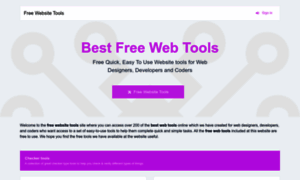 Freewebsitetools.co thumbnail