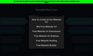 Freewebsiteurl.com thumbnail