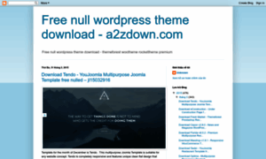 Freewordpressthemedownloadnull.blogspot.com thumbnail