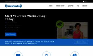 Freeworkoutlog.com thumbnail