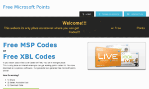 Freexboxpointcodes.com thumbnail