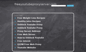 Freeyoutubeproxyserver.com thumbnail