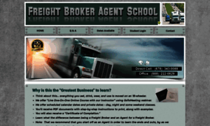 Freightbrokeragentschool.com thumbnail