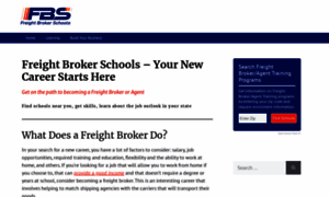 Freightbrokerschools.org thumbnail