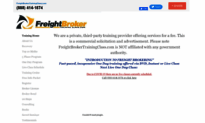 Freightbrokertraining.vpweb.com thumbnail