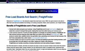 Freightfinder.com thumbnail