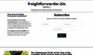 Freightforwarder.biz thumbnail