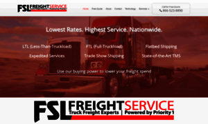 Freightshiplogistics.com thumbnail