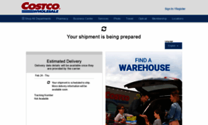 Freighttracking.costco.ca thumbnail