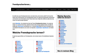 Fremdsprachen-lernen.net thumbnail