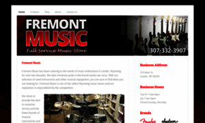 Fremontmusicwy.com thumbnail