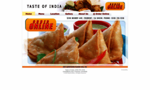 Fremonttasteofindia.com thumbnail