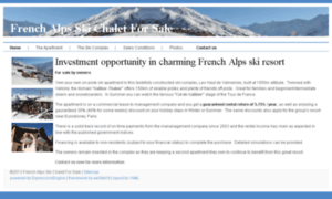 French-alps-ski-chalet-for-sale.com thumbnail