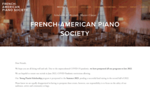 French-american-piano.org thumbnail