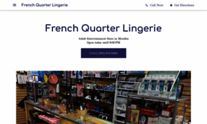 French-quarter-lingerie.business.site thumbnail