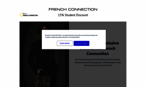 Frenchconnection.studentbeans.com thumbnail