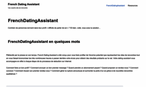 Frenchdatingassistant.com thumbnail