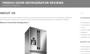 Frenchdoorrefrigeratorreviews.org thumbnail