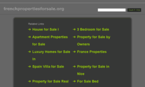 Frenchpropertiesforsale.org thumbnail