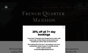 Frenchquartermansion.com thumbnail