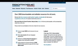 Frenchteacher.net thumbnail