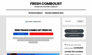 Freshcombolist.com thumbnail