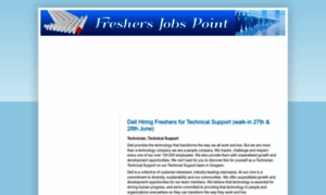 Freshersjobspoint.blogspot.in thumbnail