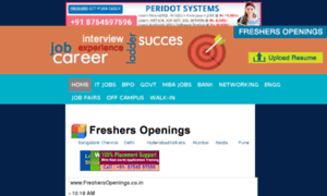 Freshersopenings.co.in thumbnail