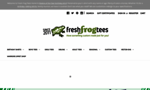 Freshfrogtees.com thumbnail