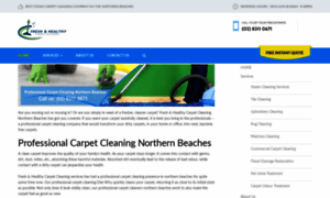 Freshhealthycarpetcleaning.com thumbnail