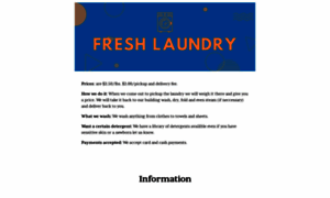 Freshlaundrys.com thumbnail