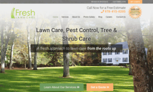 Freshlawncare.com thumbnail