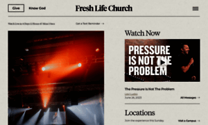 Freshlifechurch.com thumbnail