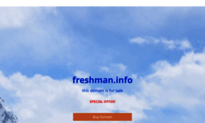 Freshman.info thumbnail