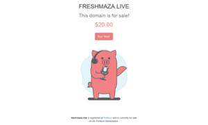 Freshmaza.live thumbnail