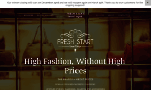 Freshstartboutique.com thumbnail