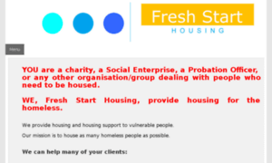 Freshstarthousing.org.uk thumbnail