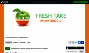 Freshtake2016.sched.org thumbnail