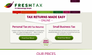 Freshtax.co.nz thumbnail